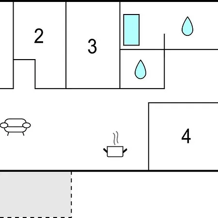 4 Bedroom Awesome In Prázdninový dům